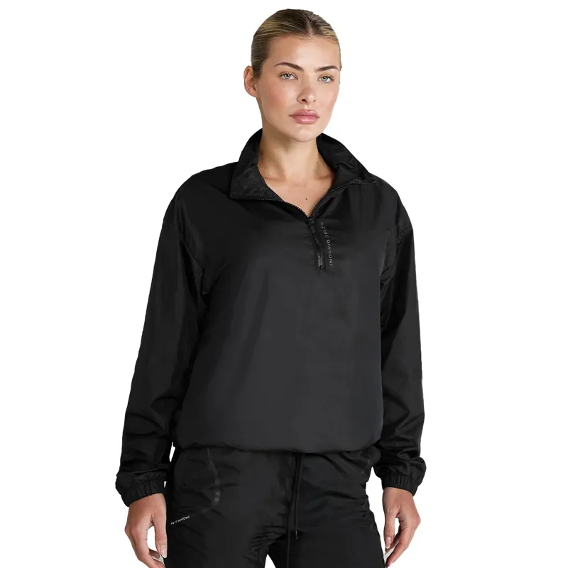 Aztec Diamond Waterproof Women's Half Zip Track Jacket - Black