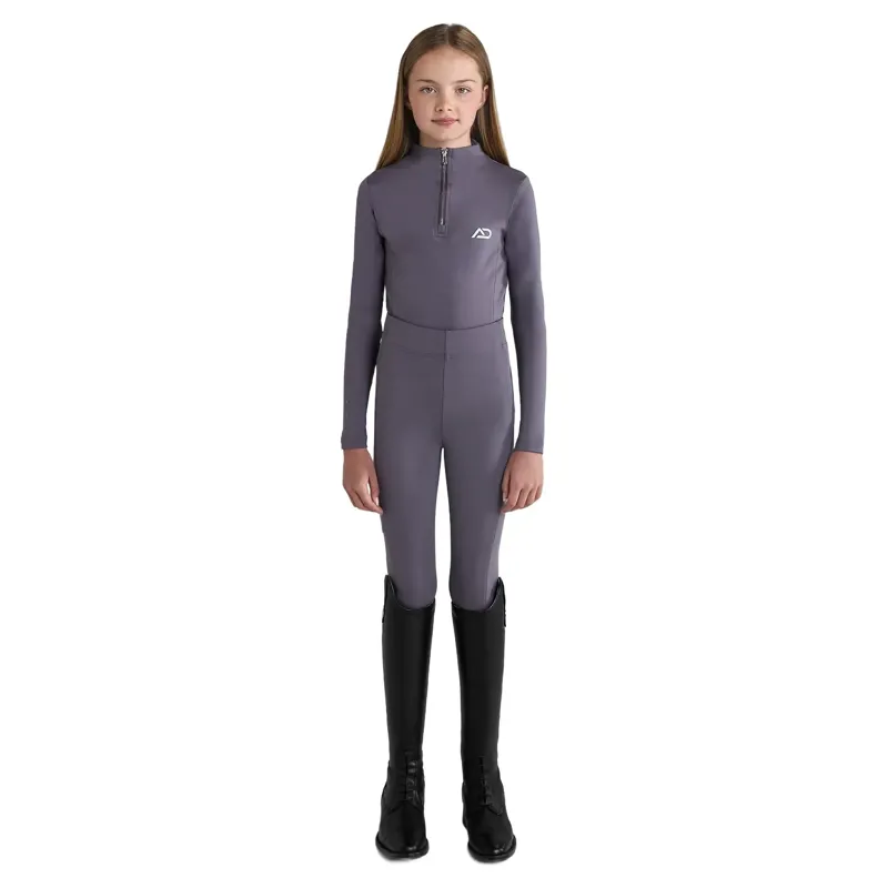 Aztec Diamond Young Rider Long Sleeve Youth Base Layer - Amethyst-1