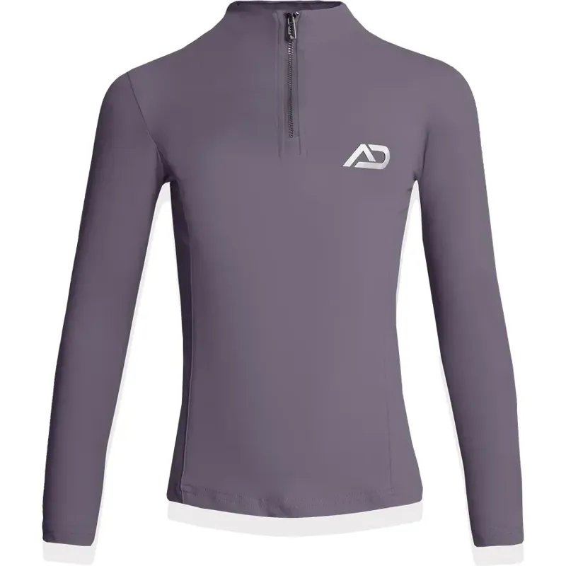 Aztec Diamond Young Rider Long Sleeve Youth Base Layer - Amethyst-2