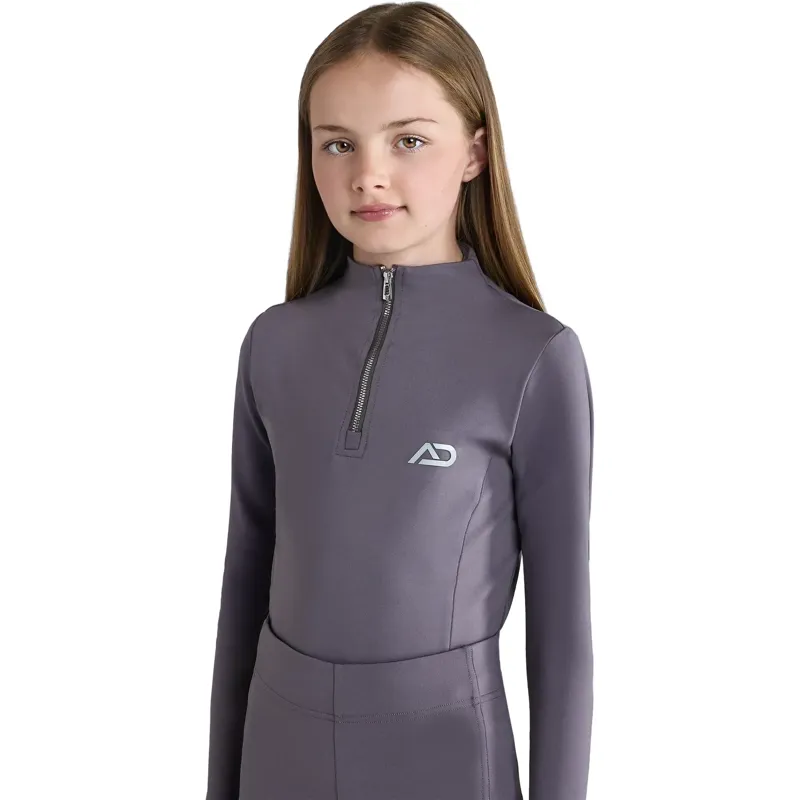 Aztec Diamond Young Rider Long Sleeve Youth Base Layer - Amethyst-3