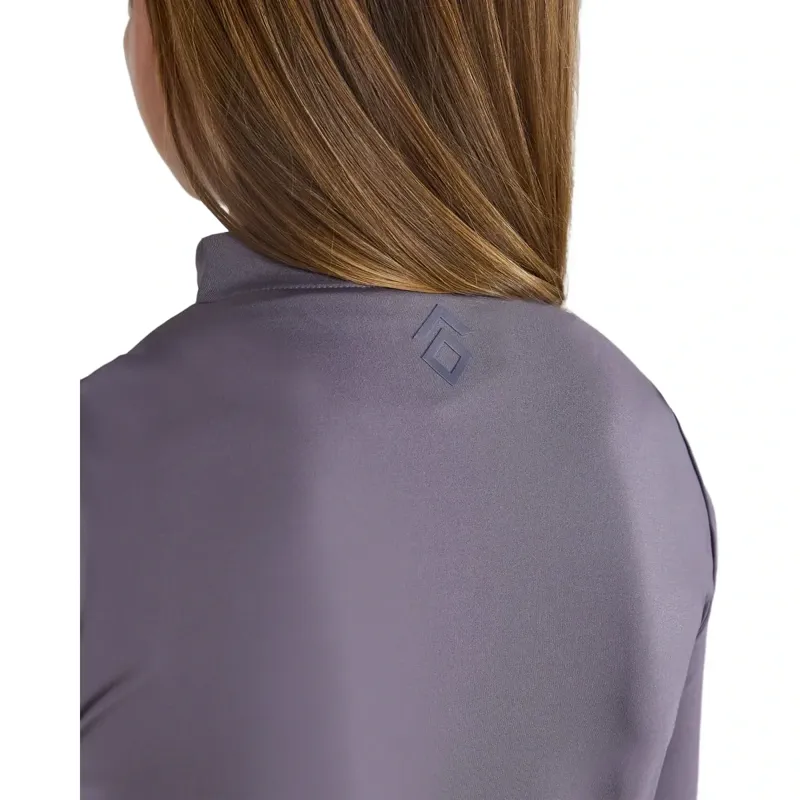 Aztec Diamond Young Rider Long Sleeve Youth Base Layer - Amethyst-5