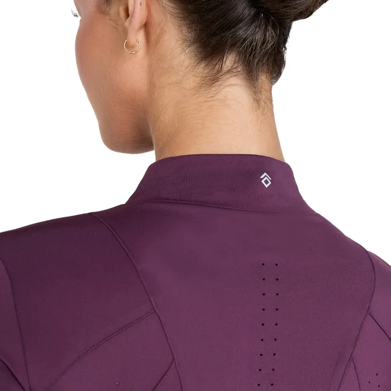 Aztec Diamond Core Long Sleeve Women's Base Layer - Plum Pre-Order-6