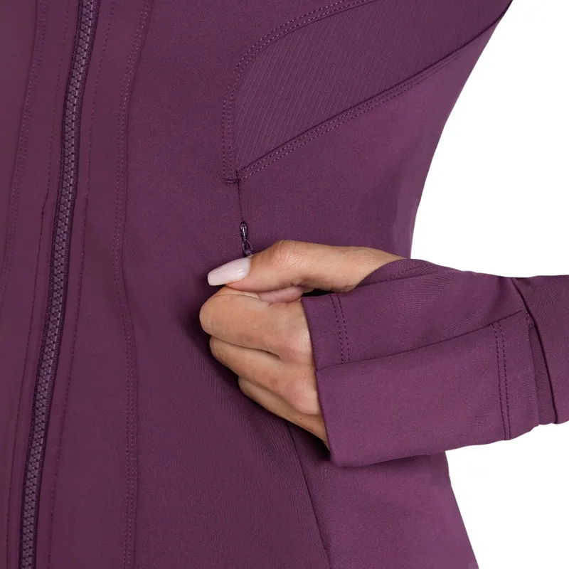 Aztec Diamond Fitted Women's Jacket - Plum Pre-Order-8