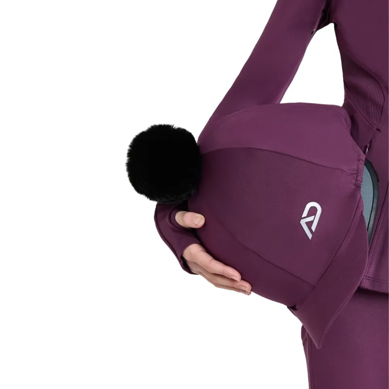 Aztec Diamond Young Rider Helmet Cover - Plum Pre-Order