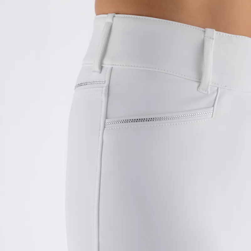 Equiline Eqglimpfh Full Grip Women's Competition Breeches - White-2