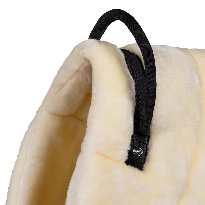 QHP Ontrario Bareback Pad - Cream-3