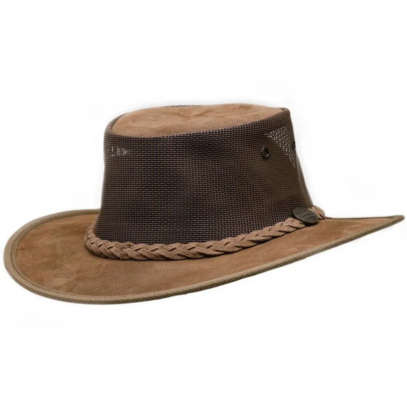 Barmah Foldaway Cooler Hat - Hickory-1