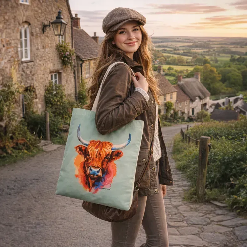 Bartleby Tote Bag - Hardy Highlander-1