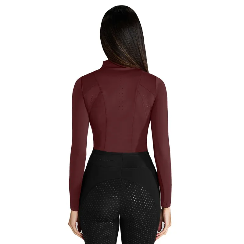 Aztec Diamond Core Long Sleeve Womens Base Layer - Cherry-8