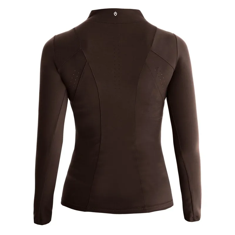 Aztec Diamond Core Long Sleeve Womens Base Layer - Mocha-3