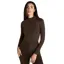 Aztec Diamond Core Long Sleeve Womens Base Layer - Mocha