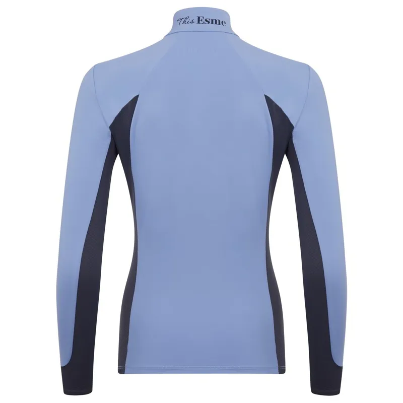 LeMieux x This Esme Womens Base Layer - Corn Blue-3