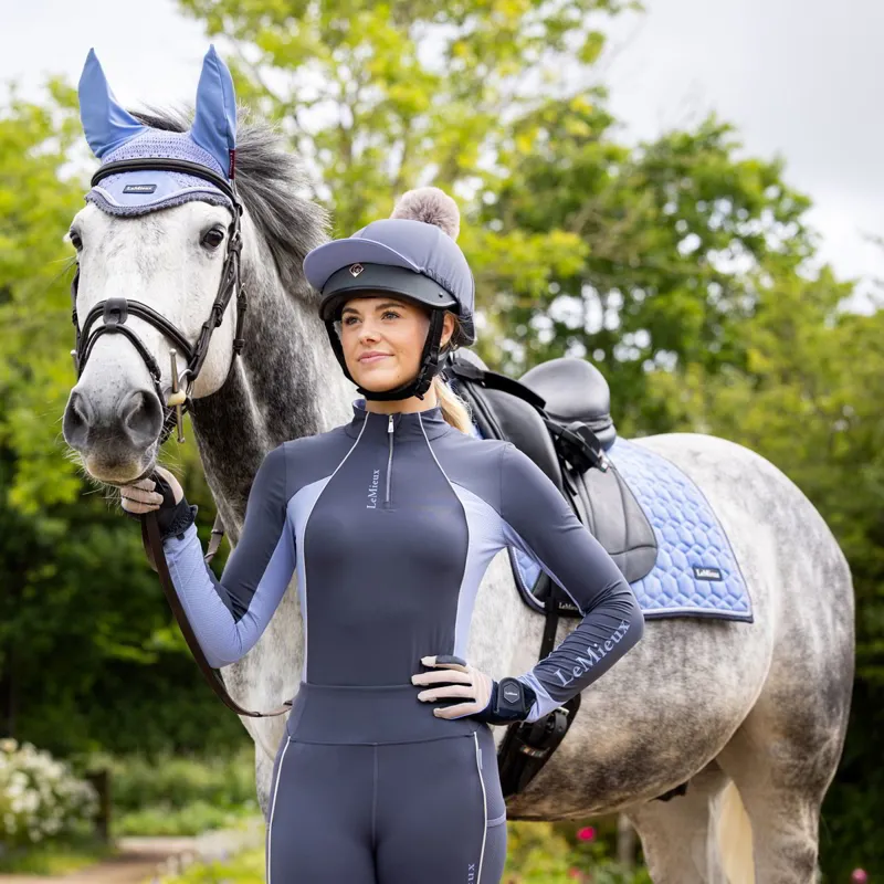 LeMieux x This Esme Ladies Base Layer - Dusk Blue-1