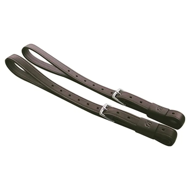 Bates Stirrup Leathers - Classic Brown
