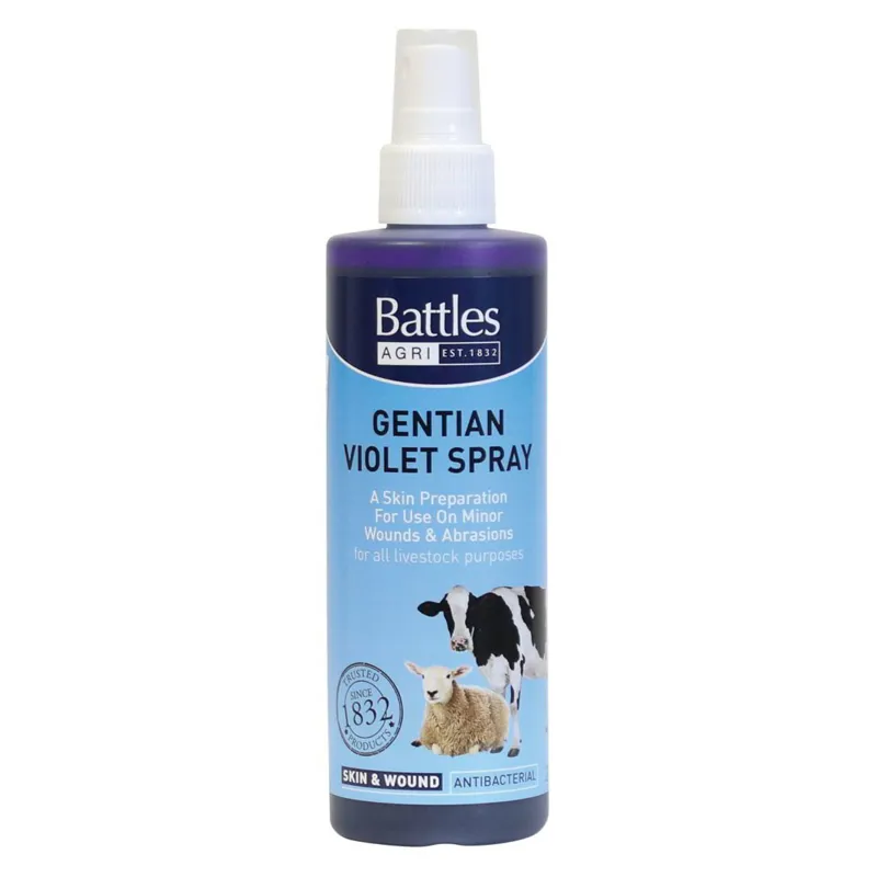 Battles Gentian Violet Spray - 240ml-1