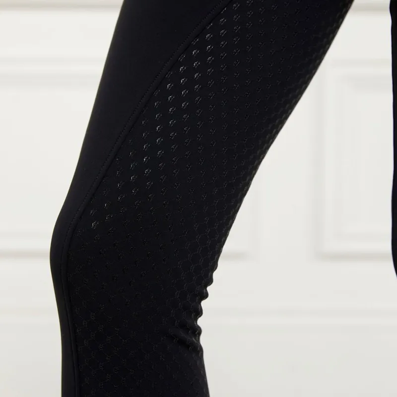 Holland Cooper Beauford Women's Riding Tights - Black-4