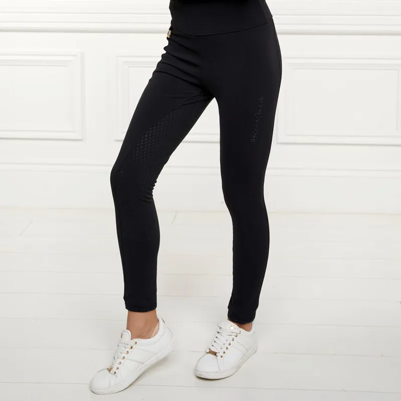 Holland Cooper Beauford Women's Riding Tights - Black