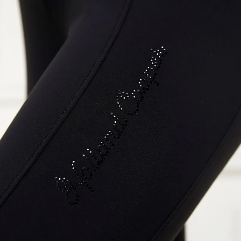Holland Cooper Beauford Women's Riding Tights - Black-2