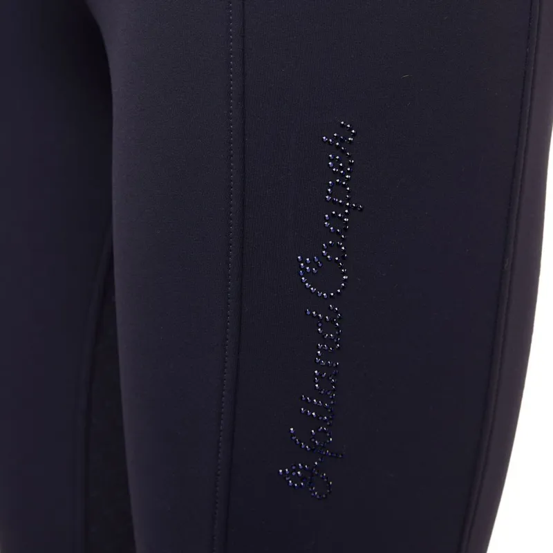 Holland Cooper Beauford Women's Riding Tights - Ink Navy-8