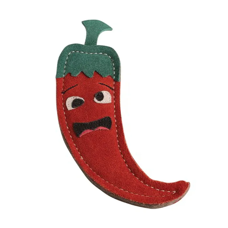Benji and Flo Crazy Faces Dog Toy - Jalapeno the Red Hot Chili