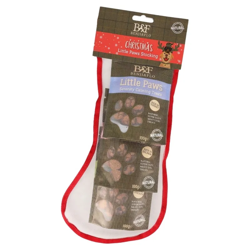 Benji and Flo Little Paws Christmas Stocking