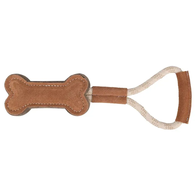 Benji and Flo Tug 'n' Play Toy - Rope with Bone
