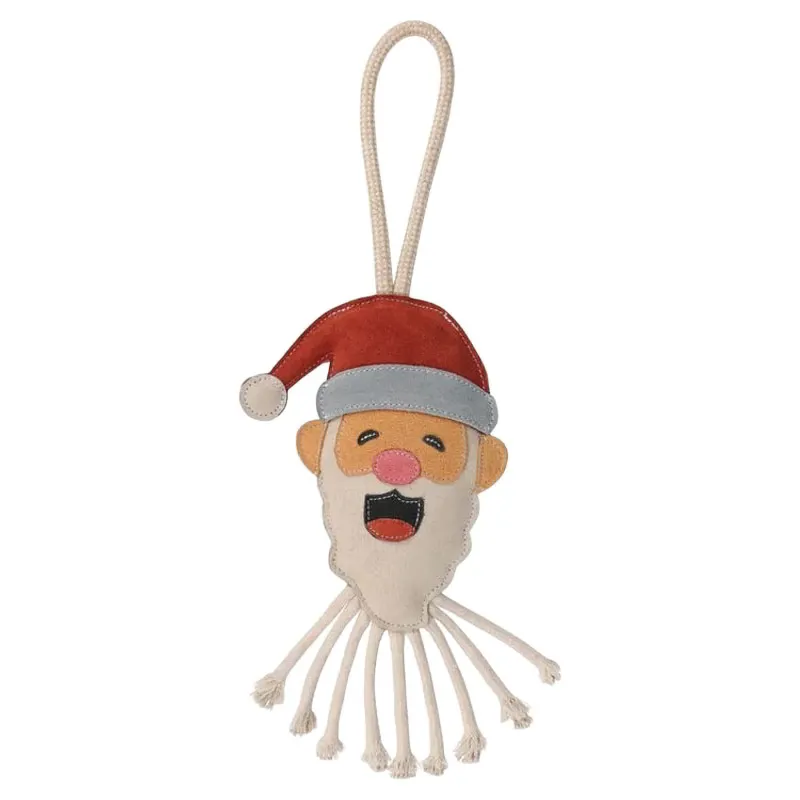 Benji and Flo Christmas Dog Toy - Ho Ho Ho Santa