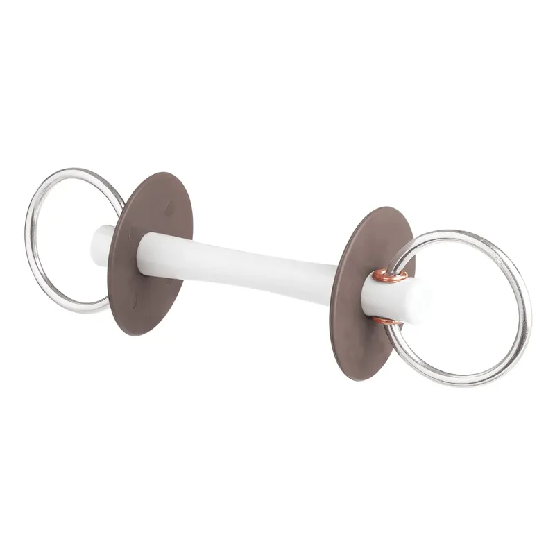 Beris Comfort Bar Mullen Loose Ring Snaffle Bit-1