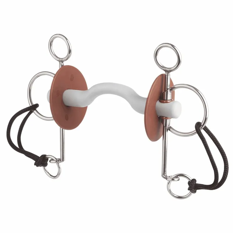 Beris Tongue Port Long Shank Pelham Bit