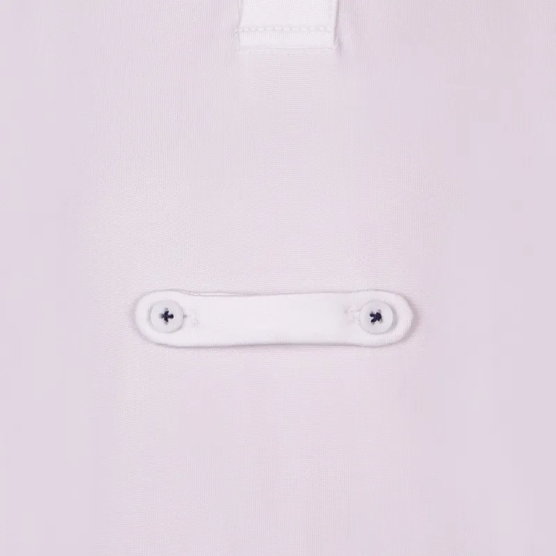 QHP Berno Junior Boys Show Shirt - White-4