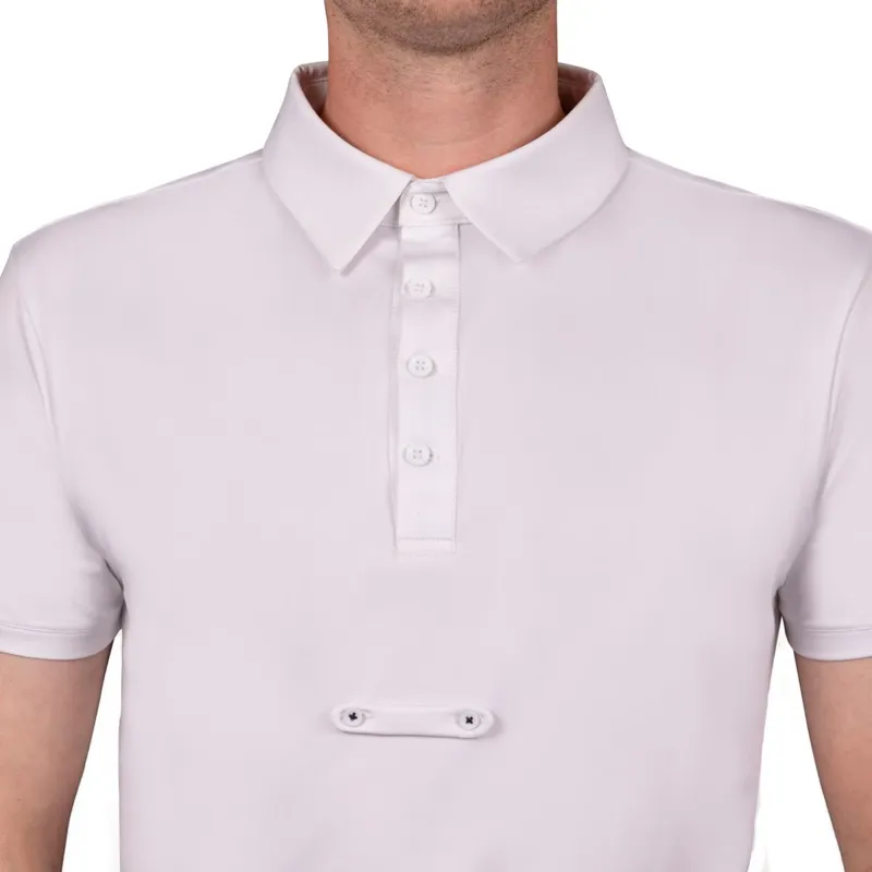 QHP Berno Men's Show Shirt - White-2