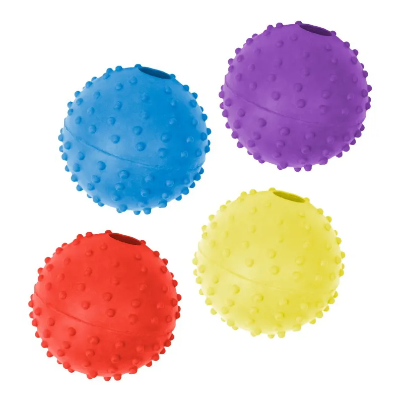 Classic Pet Products Pimple and Bell Small Dog Toy - Assorted-1