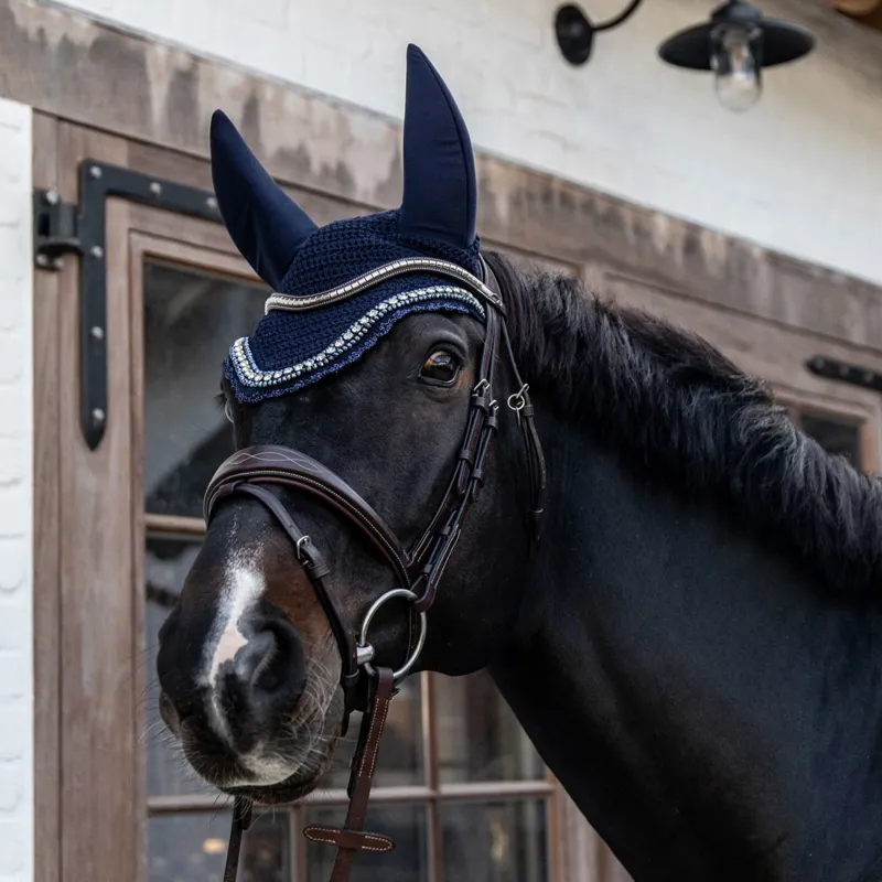 Kentucky Wellington Big Stone/Pearl Soundless Ear Bonnet - Dark Navy-6
