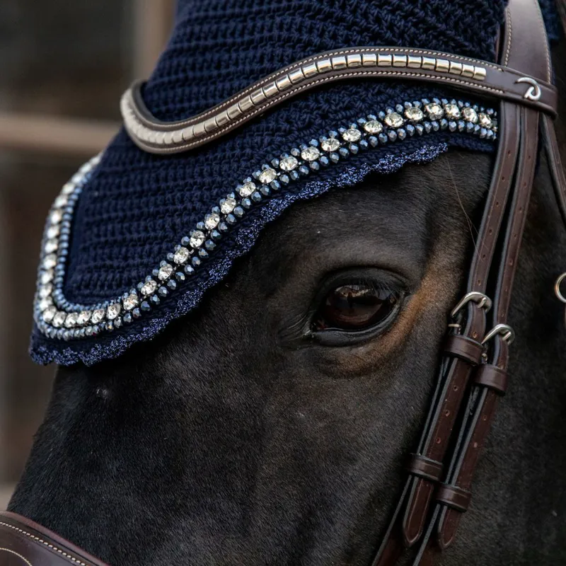 Kentucky Wellington Big Stone/Pearl Soundless Ear Bonnet - Dark Navy-4