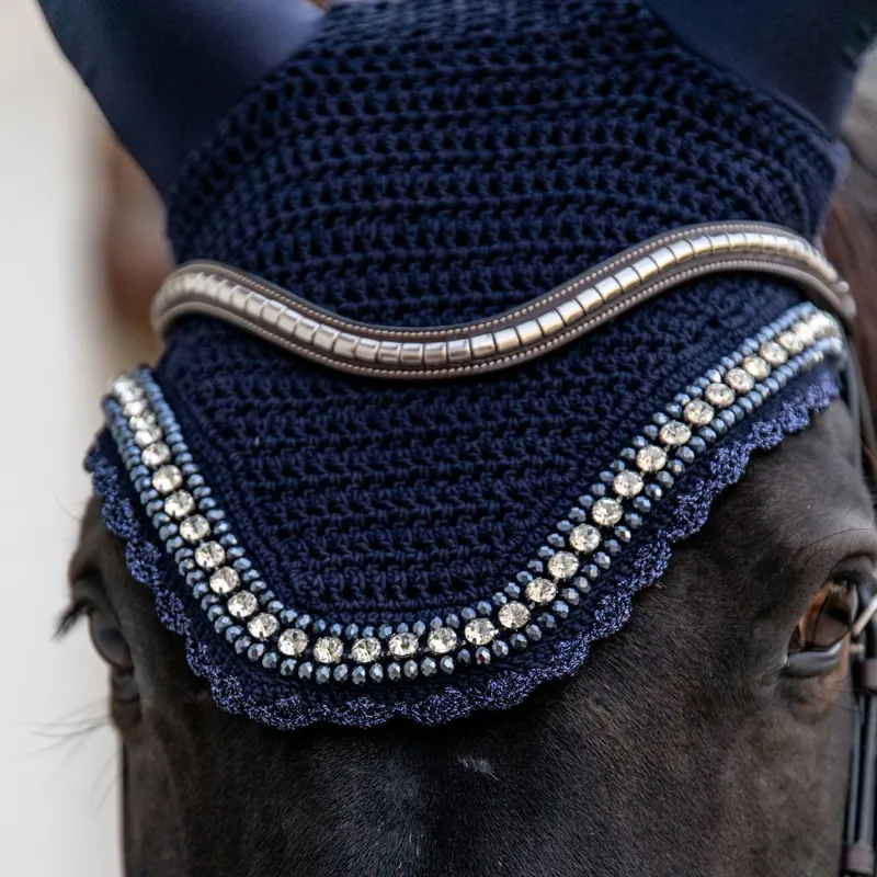 Kentucky Wellington Big Stone/Pearl Soundless Ear Bonnet - Dark Navy-3