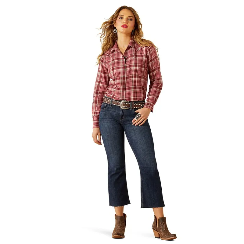 Ariat Billie Jean Women's Shirt - Sunkissed Plaid-1