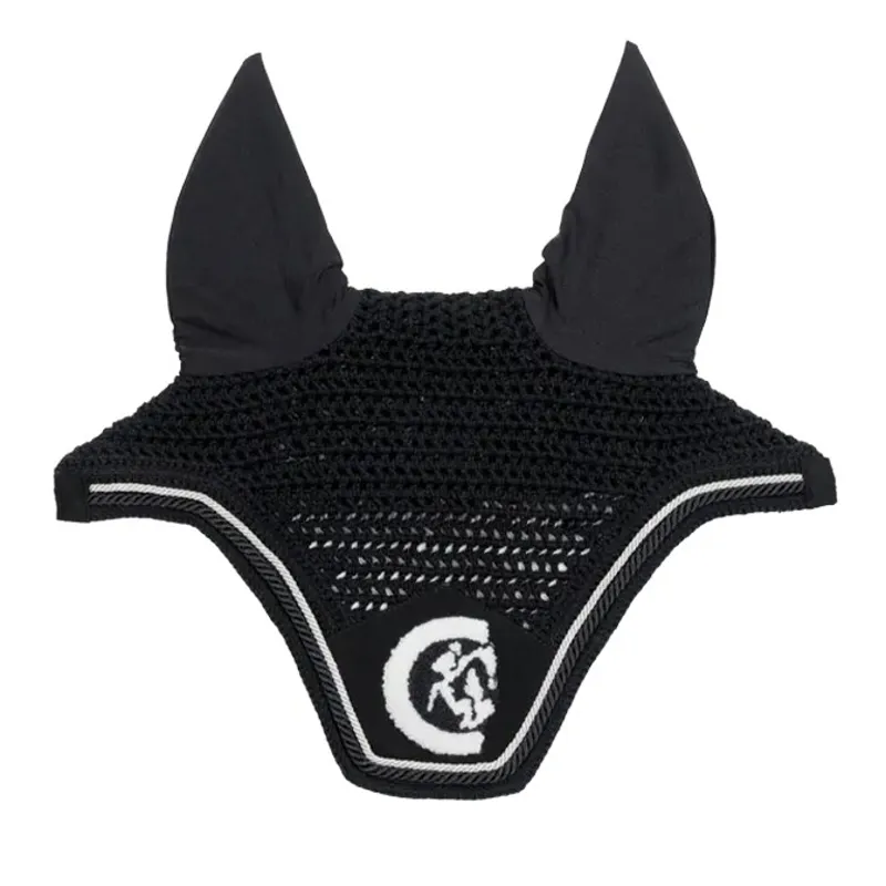 Kentucky Wellington 3D Logo Rope Fly Bonnet - Black