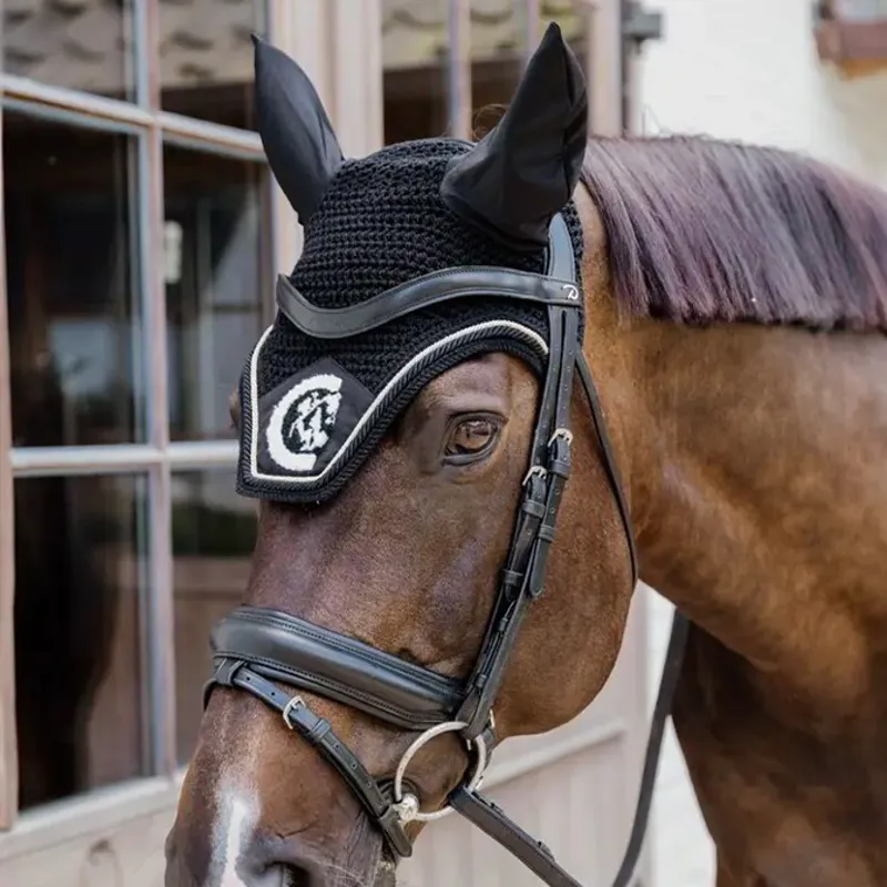 Kentucky Wellington 3D Logo Rope Fly Bonnet - Black-2