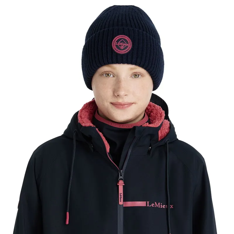 LeMieux Bodie Beanie - Navy-1