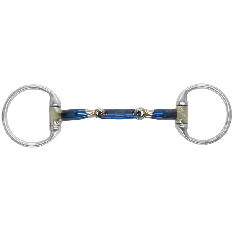 Bombers Control Plate Eggbutt Dressage Bit-1