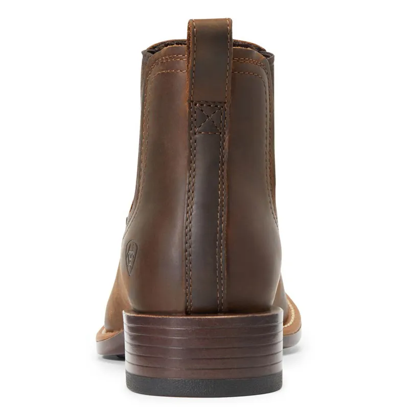 Ariat Men's Booker Ultra Round Toe Western Boots - Distressed Brown-6