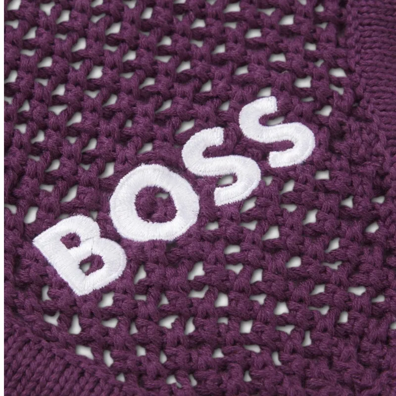BOSS Equestrian Chicago Fly Bonnet - Deep Purple-1