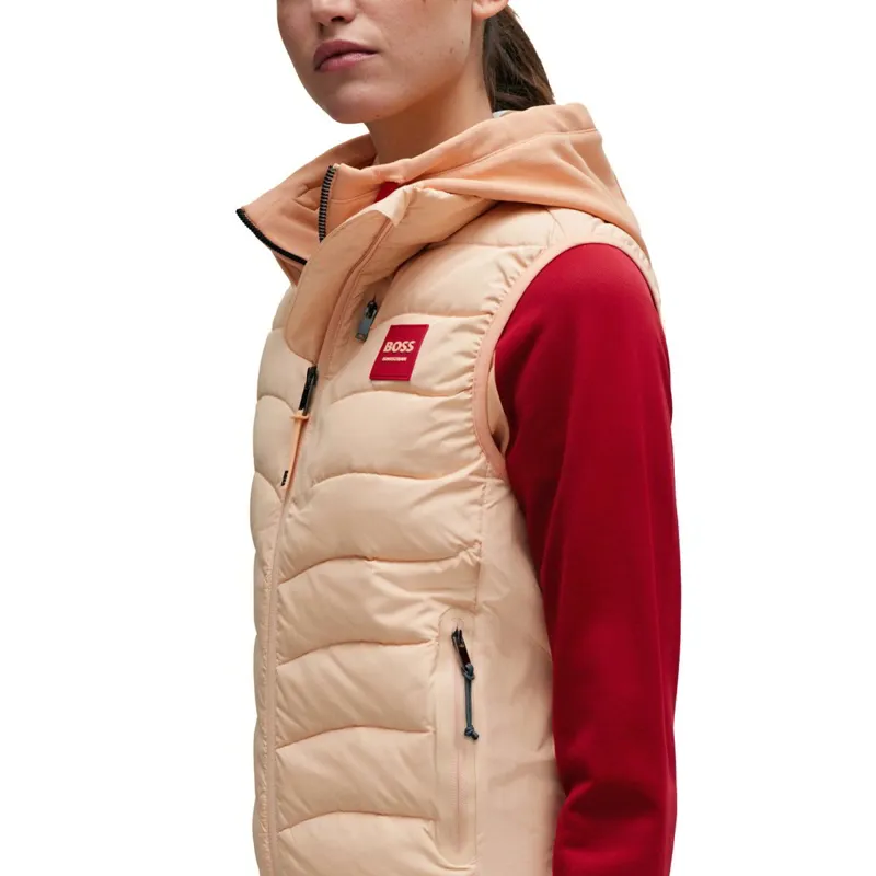 BOSS Equestrian Lynn Ladies Puffer Vest - Peach Nougat-3