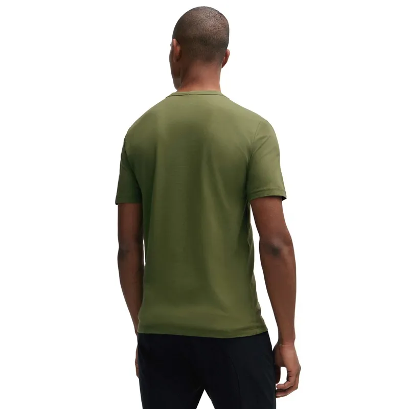 BOSS Equestrian Stan Pocket Men's T-Shirt - Olivine-1