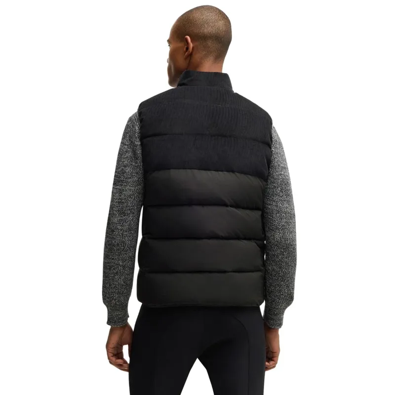 BOSS Equestrian Arthur Cord Mens Puffer Vest - Black-4
