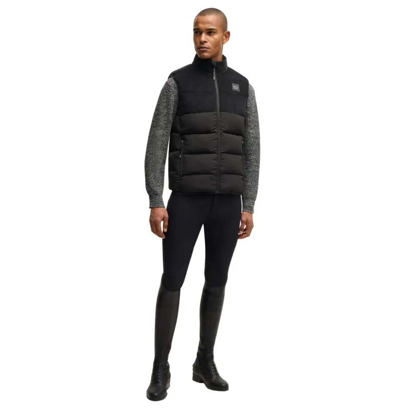 BOSS Equestrian Arthur Cord Mens Puffer Vest - Black-5