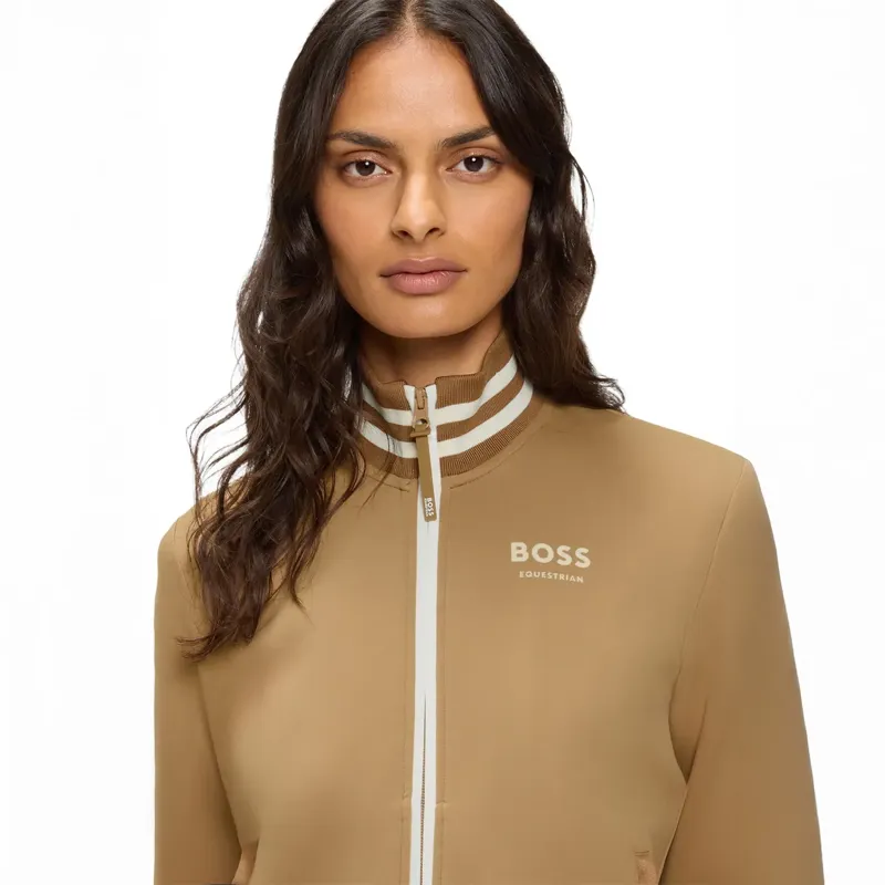 BOSS Equestrian Ava Women's Sweatshirt - Camel-4