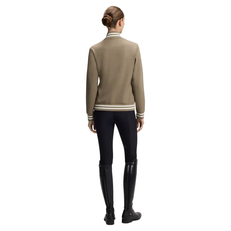 BOSS Equestrian Ava Womens Full Zip Sweater - Walnut-4