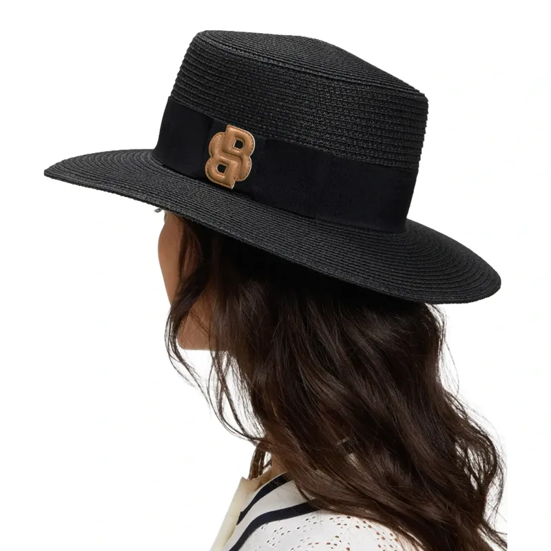 BOSS Equestrian Women's Boater Hat - Black-2