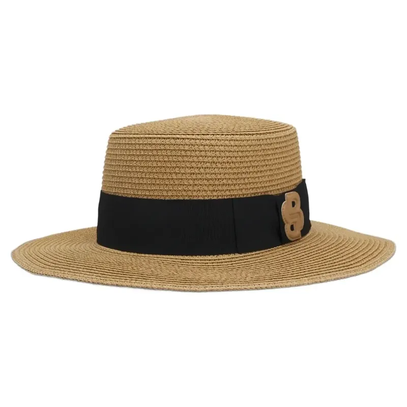 BOSS Equestrian Women's Boater Hat - Camel-1
